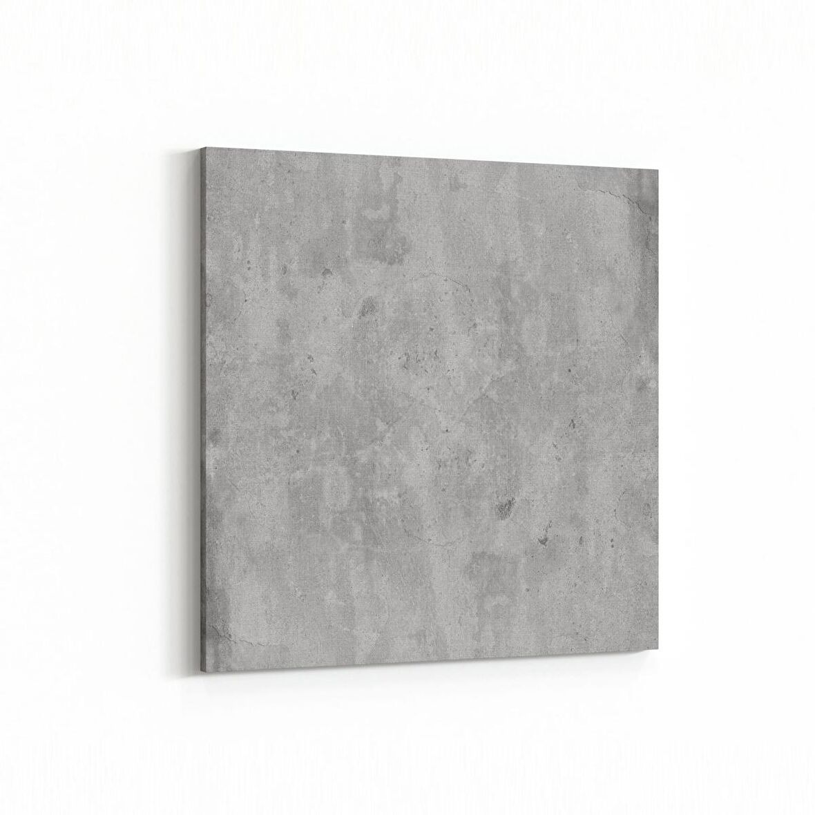 Olla 12440K Beton Görseli Kare Kanvas Tablo (Ölçü: 25X25)