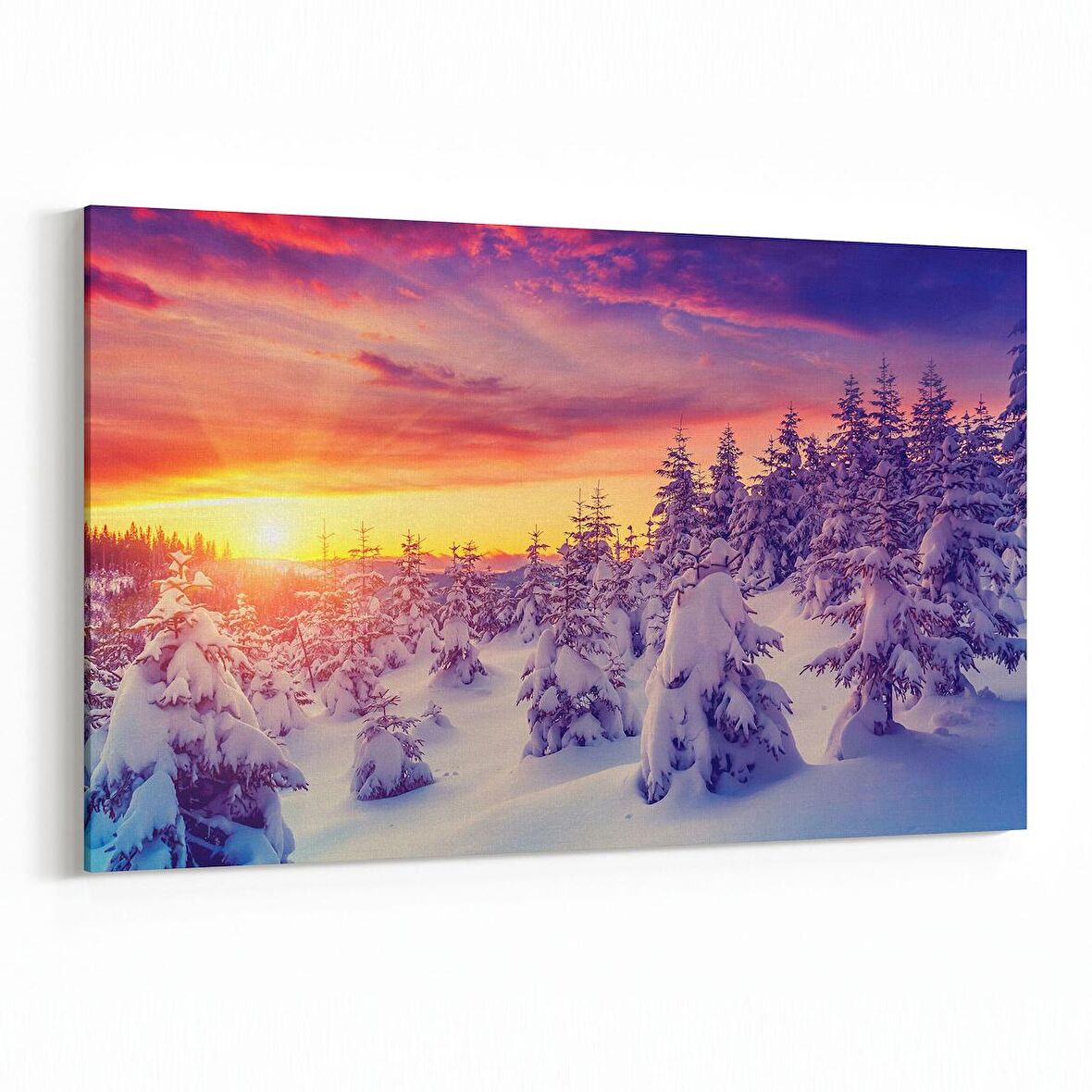 Olla 13742Y Doğa / Manzara Görseli Yatay Kanvas Tablo (Ölçü: 45X30)