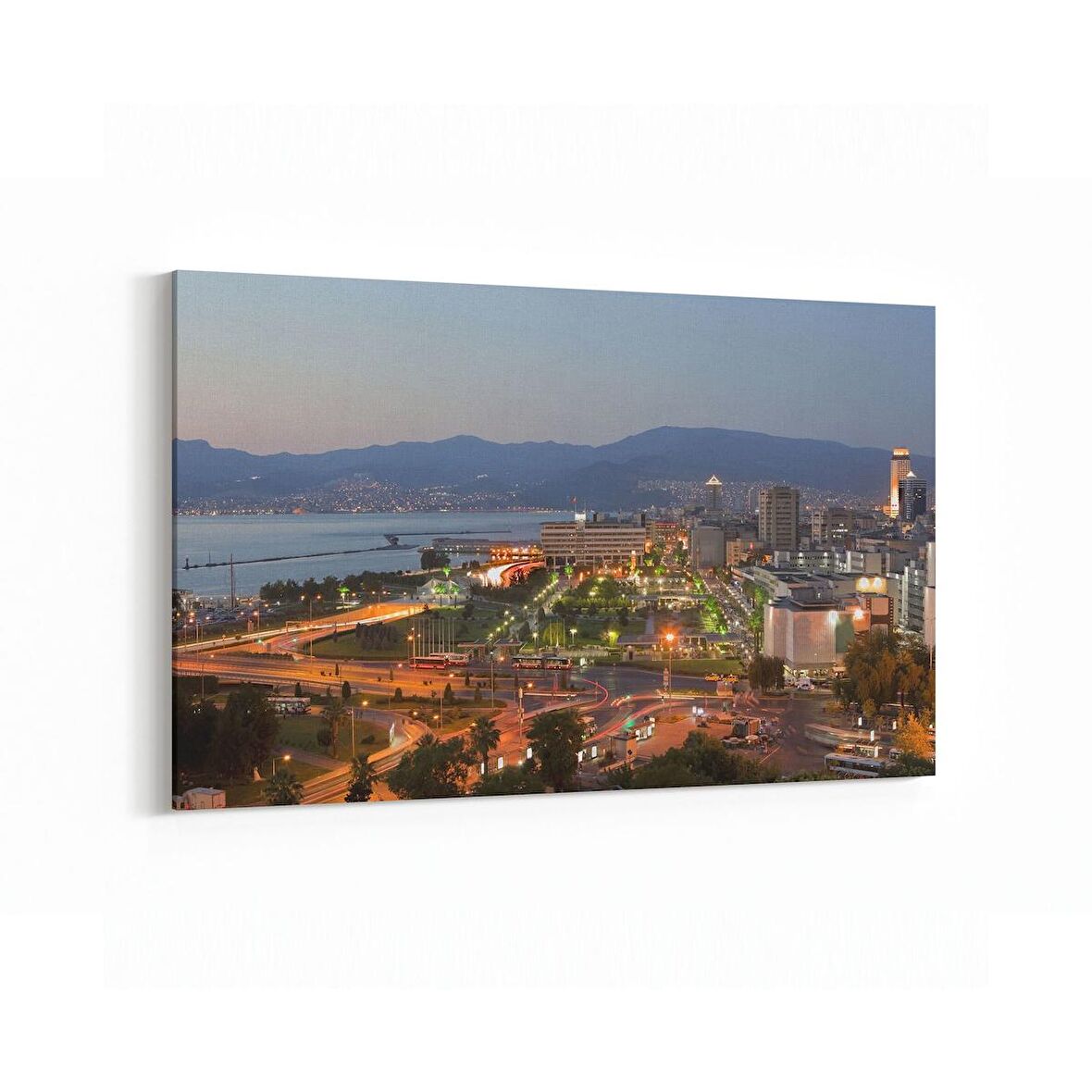 Olla 17930Y Yapı Görseli Yatay Kanvas Tablo (Ölçü: 70X50)