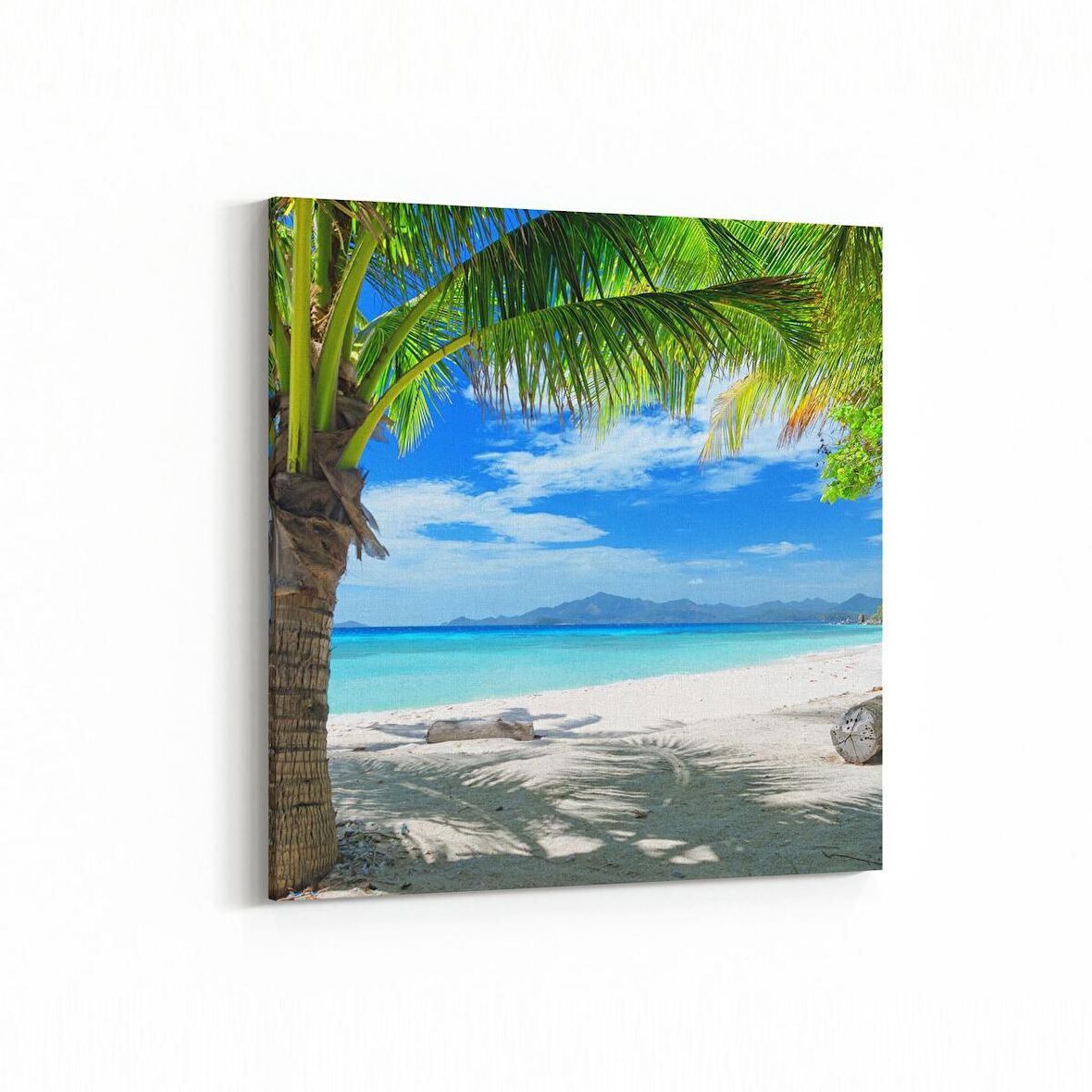 Olla 13215K Doğa / Manzara Görseli Kare Kanvas Tablo (Ölçü: 25X25)