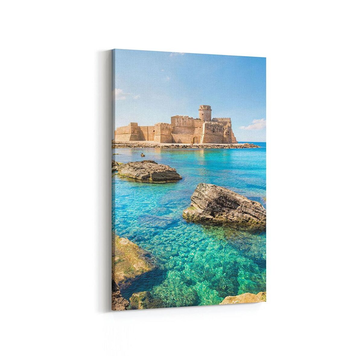 Olla 14016D Doğa / Manzara Görseli Dikey Kanvas Tablo (Ölçü: 20X30)