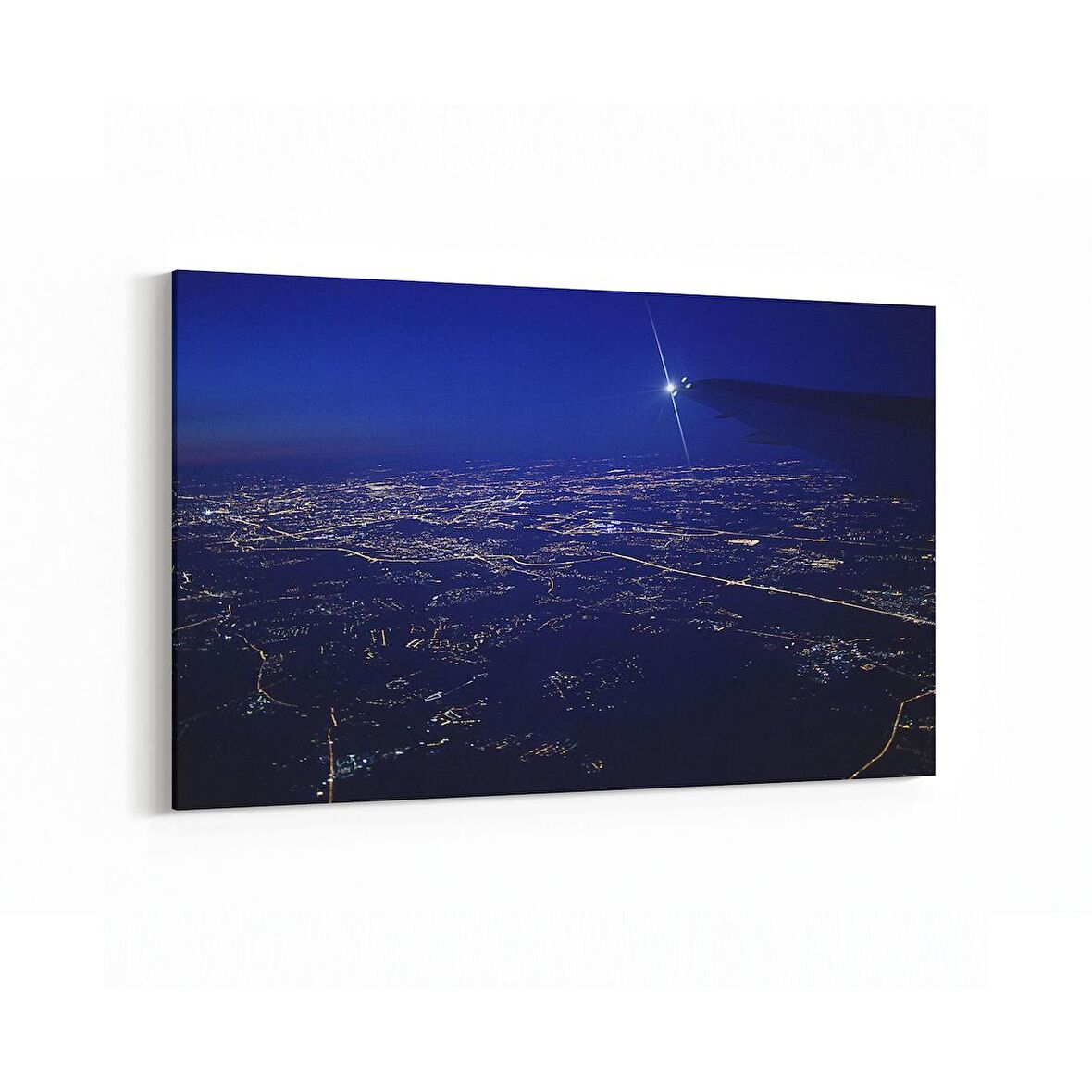 Olla 18475Y Yapı Görseli Yatay Kanvas Tablo (Ölçü: 120X80)