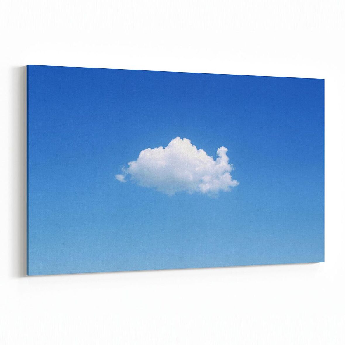 Olla 15411Y Gökyüzü Bulut Görseli  Yatay Kanvas Tablo (Ölçü: 90X60)