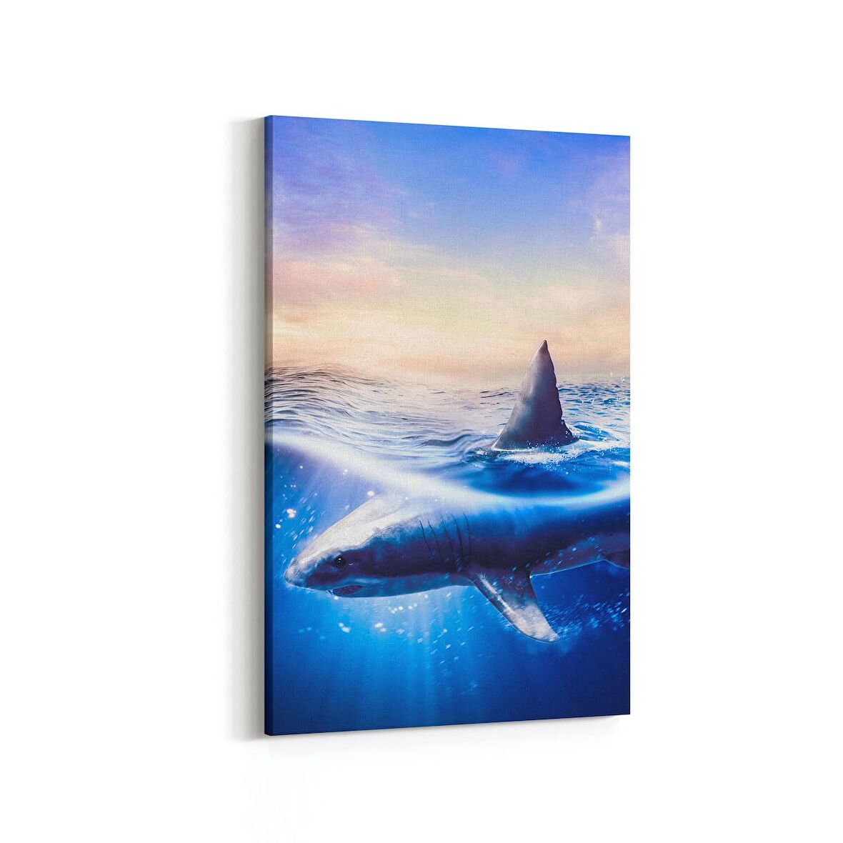 Olla 13018D Deniz / Okyanus Görseli Dikey Kanvas Tablo (Ölçü: 20X30)