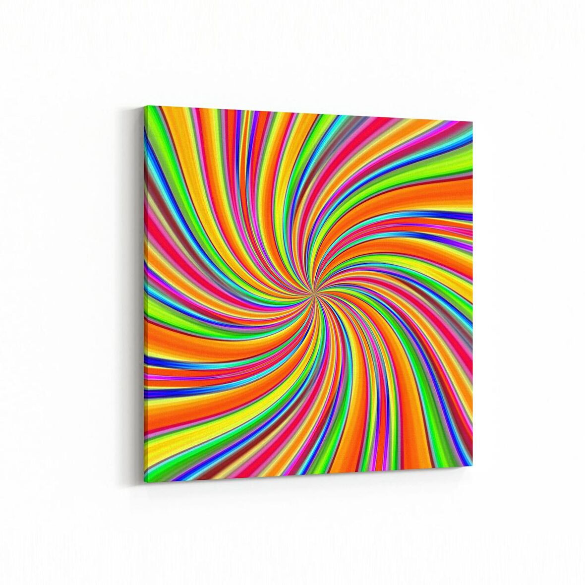 Olla 10324K Abstract Görsel Kare Kanvas Tablo (Ölçü: 30X30)