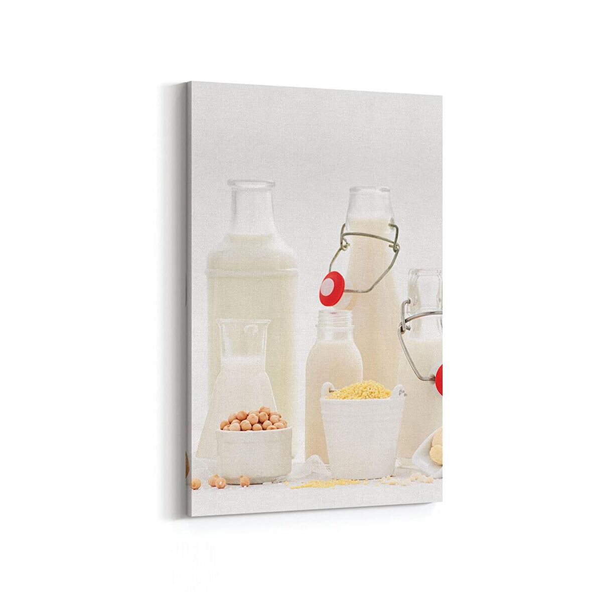 Olla 15231D Gıda Görseli Dikey Kanvas Tablo (Ölçü: 100X150)