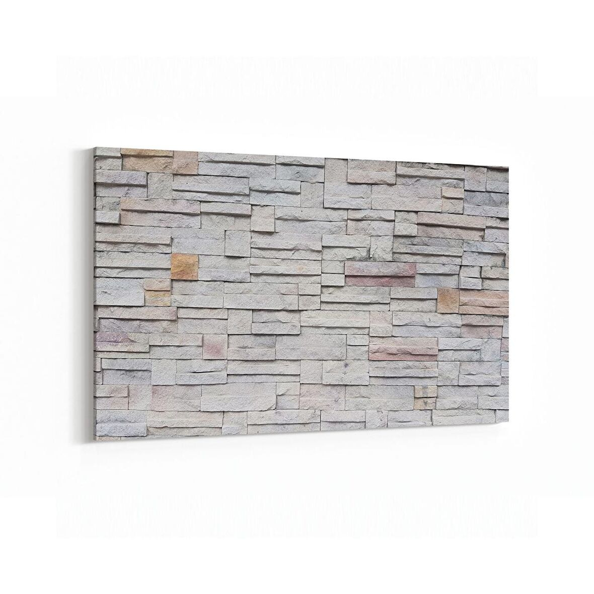 Olla 17490Y Taş / Tuğla Görseli Yatay Kanvas Tablo (Ölçü: 45X30)