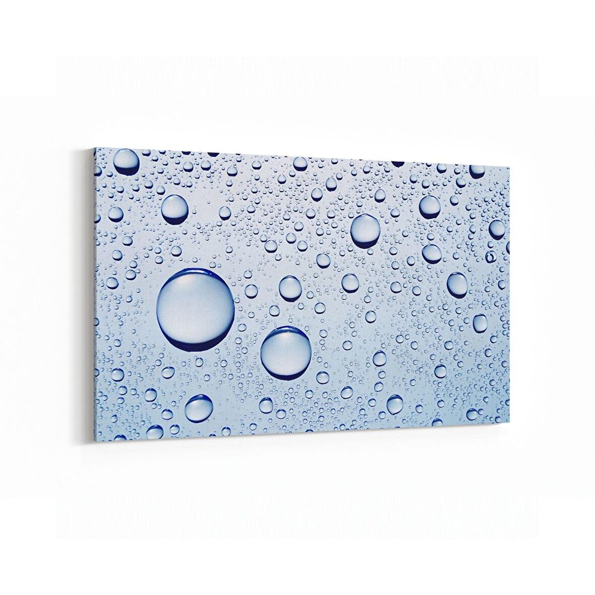 Olla 17308Y Su / Damla Görseli Yatay Kanvas Tablo (Ölçü: 70X50)