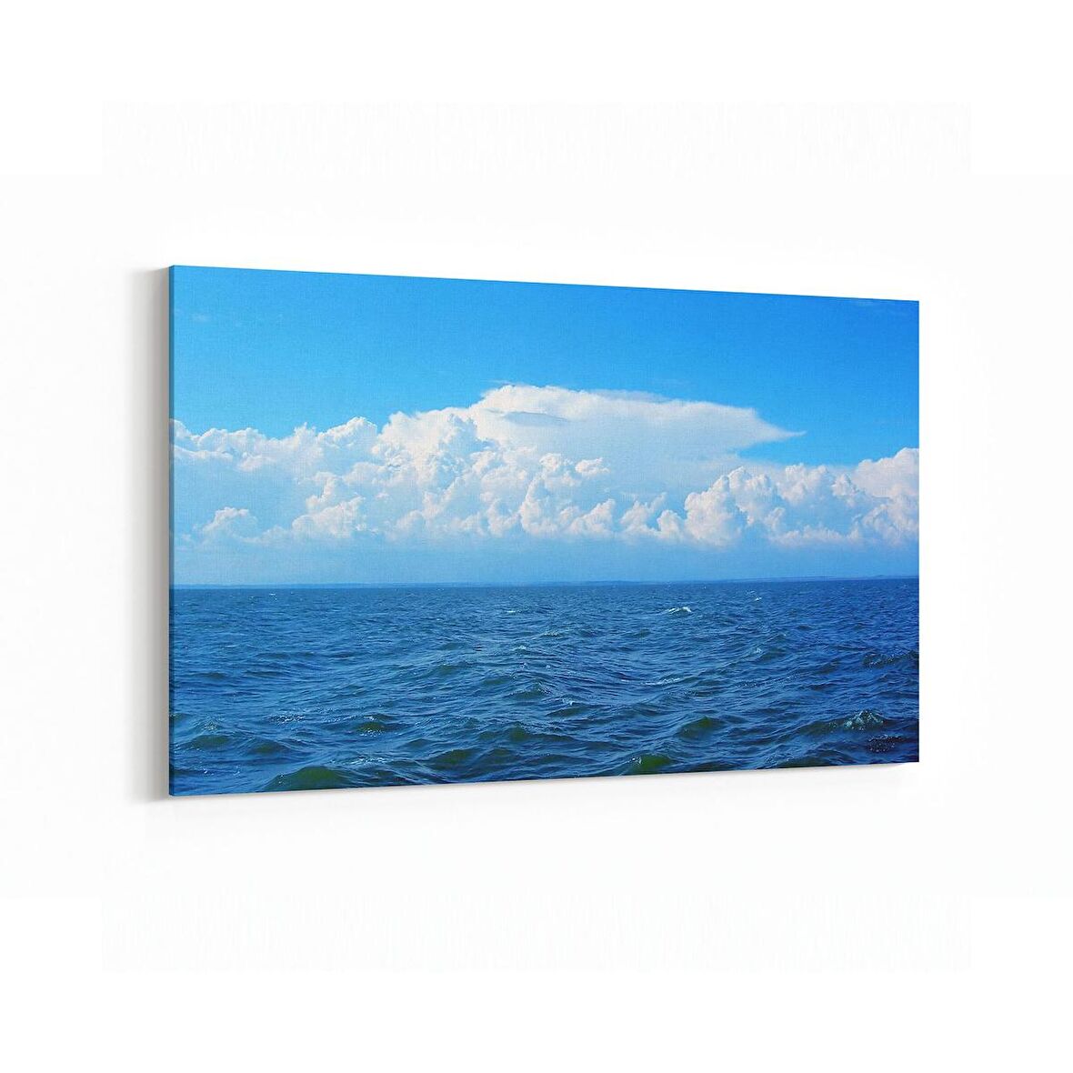 Olla 16398Y Kumsal / Sahil Görseli Yatay Kanvas Tablo (Ölçü: 70X50)