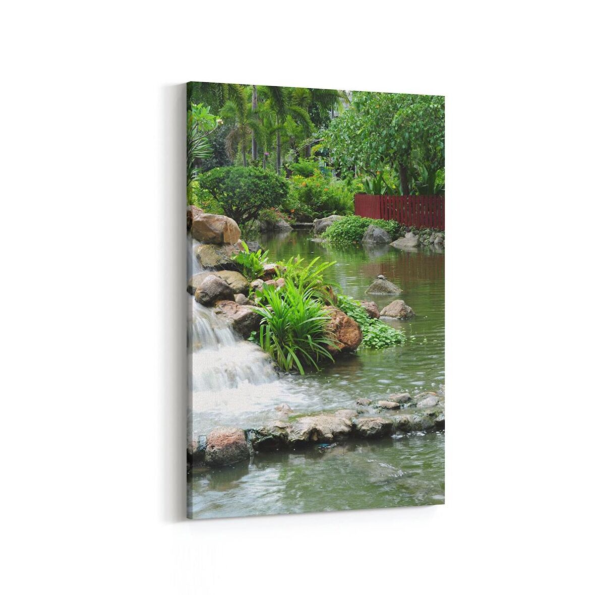 Olla 13520D Doğa / Manzara Görseli Dikey Kanvas Tablo (Ölçü: 60X90)