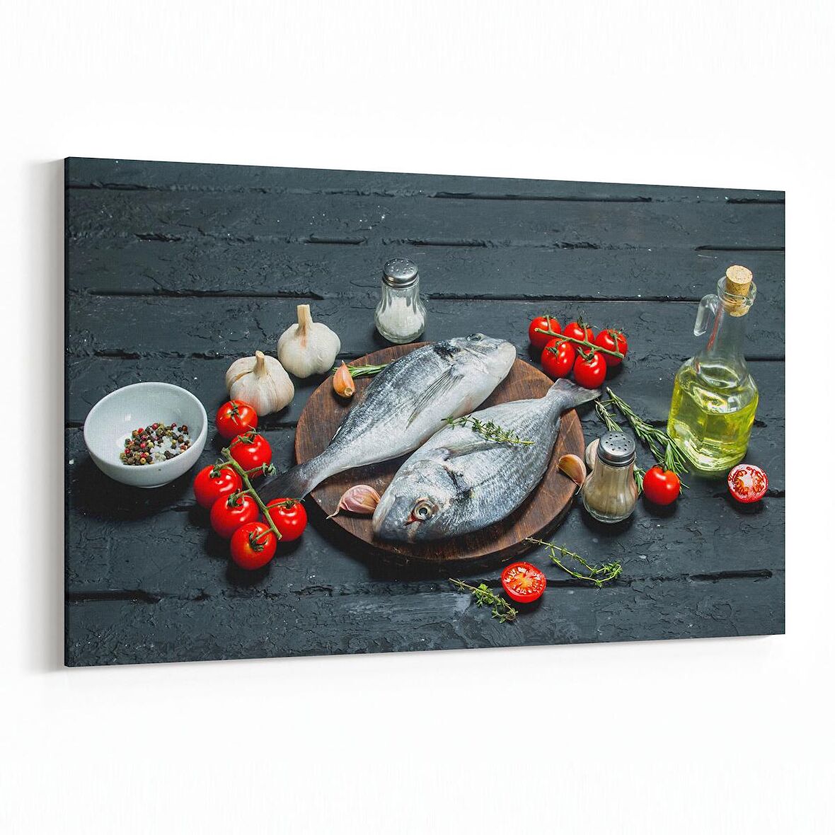 Olla 15051Y Gıda Görseli Yatay Kanvas Tablo (Ölçü: 70X50)