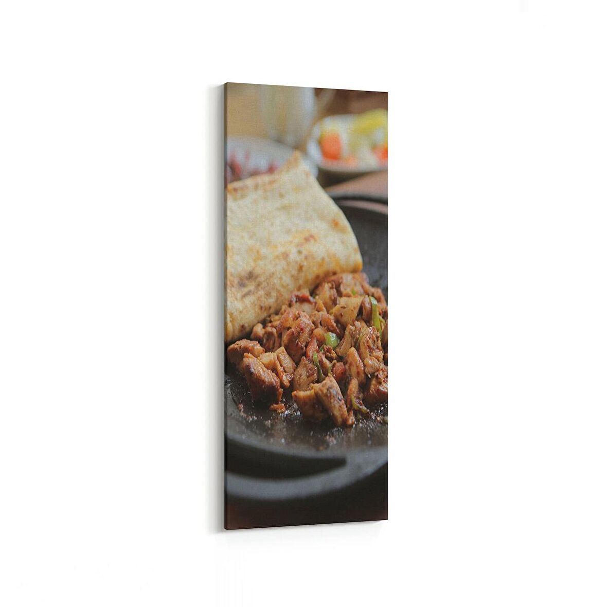 Olla 14998DI Gıda Görseli Dikey İnce Kanvas Tablo (Ölçü: 40X120)
