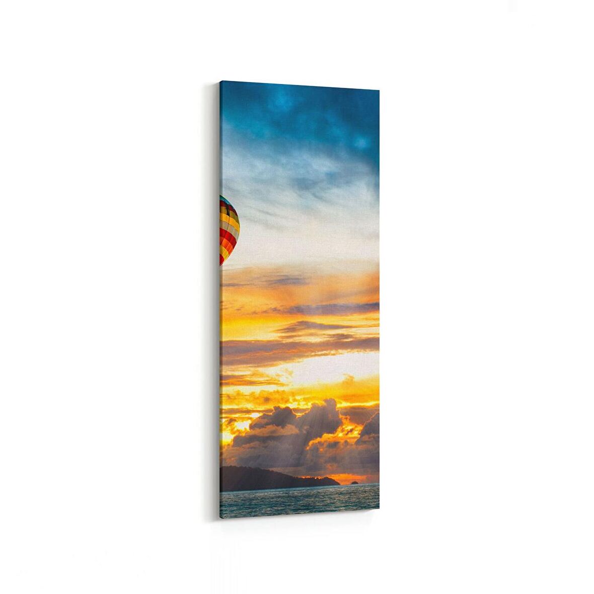 Olla 13680DI Doğa / Manzara Görseli Dikey İnce Kanvas Tablo (Ölçü: 40X120)
