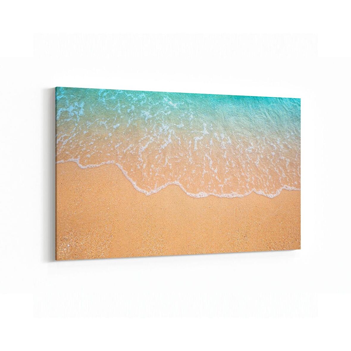 Olla 16414Y Kumsal / Sahil Görseli Yatay Kanvas Tablo (Ölçü: 30X20)