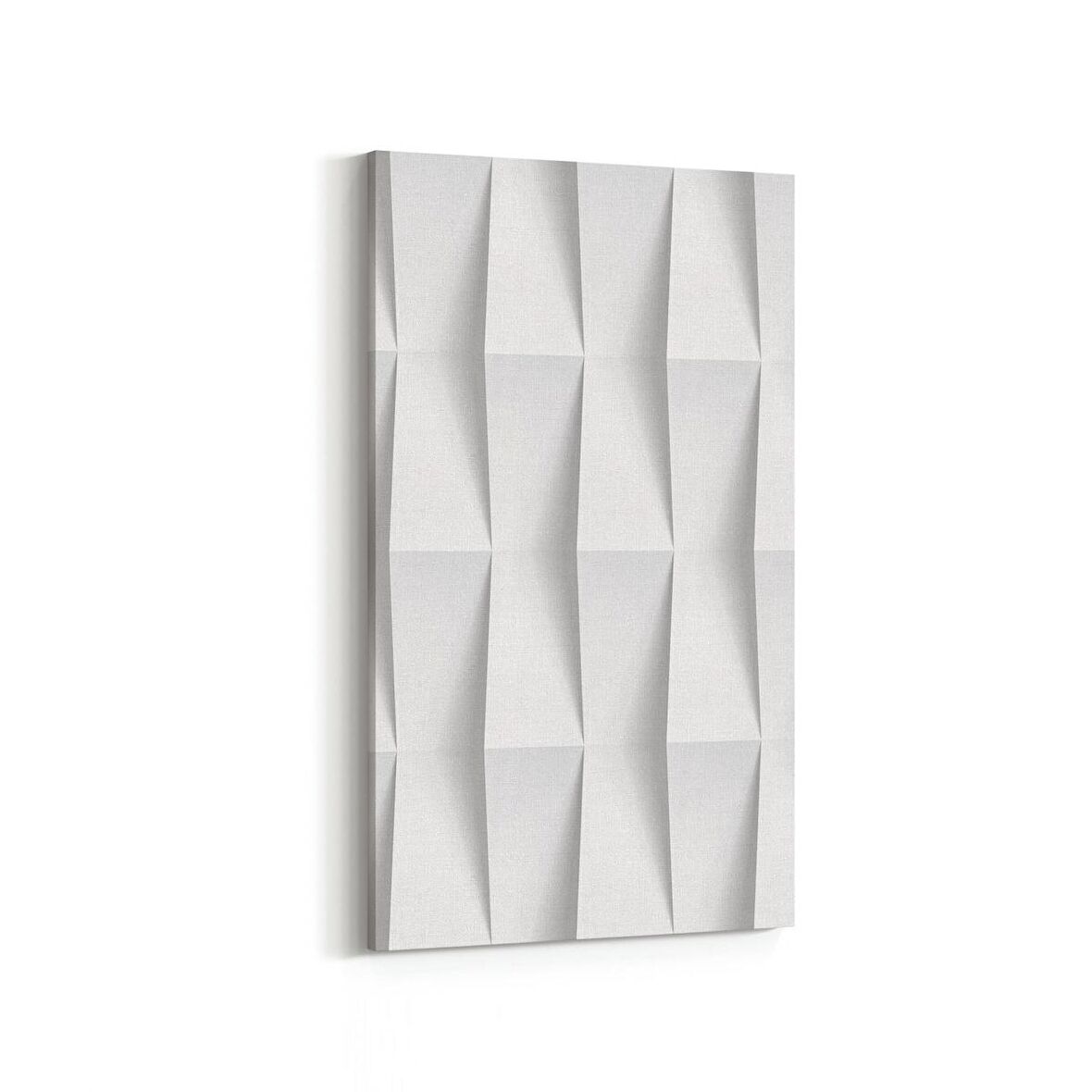 Olla 14934DD Geometrik Desen Görseli Dikey Dar Kanvas Tablo (Ölçü: 40X80)