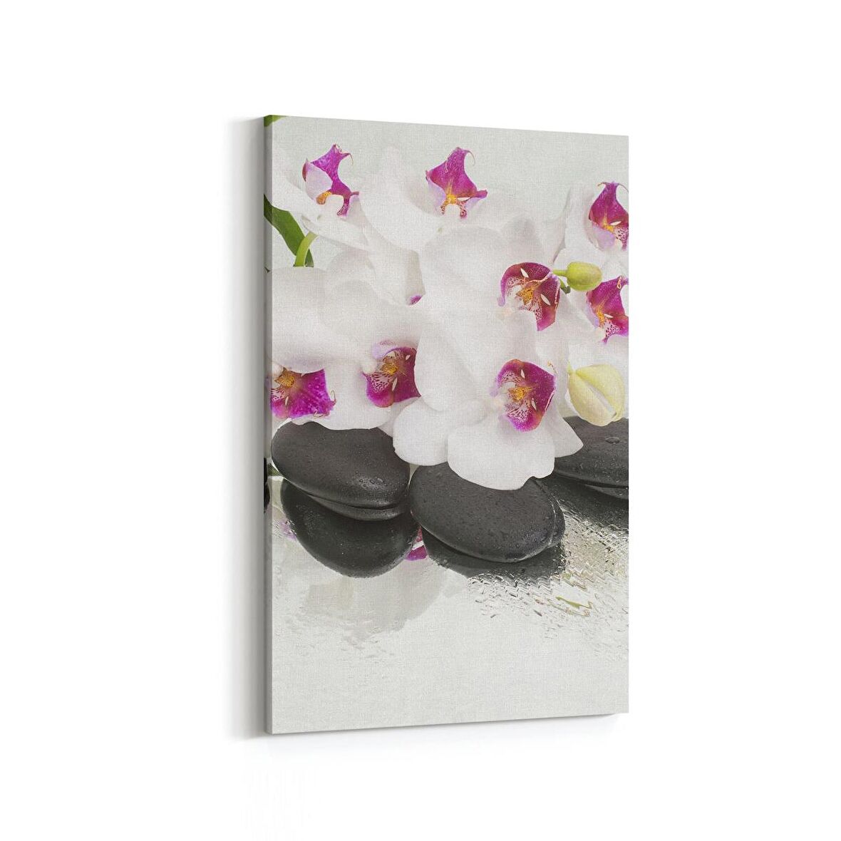 Olla 17103D Spa / Masaj Görseli Dikey Kanvas Tablo (Ölçü: 60X90)