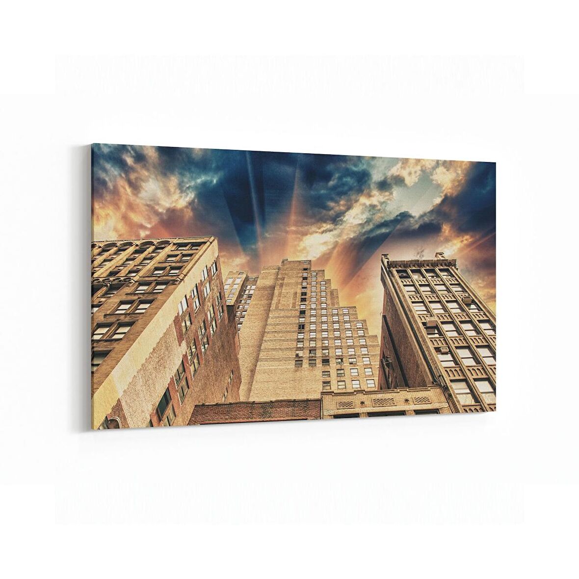 Olla 18267Y Yapı Görseli Yatay Kanvas Tablo (Ölçü: 150X100)