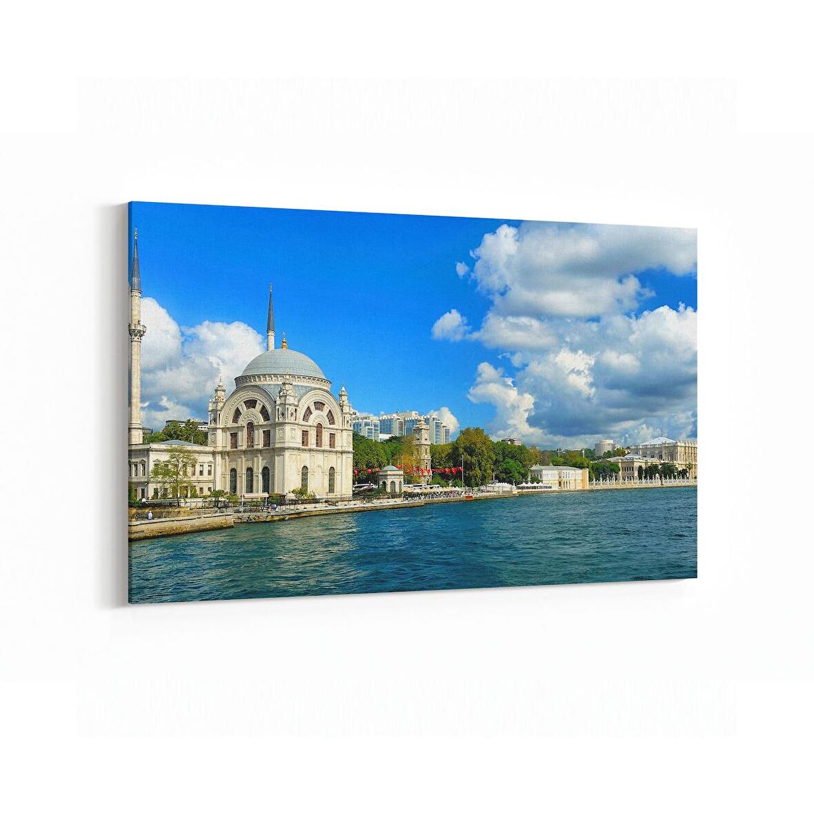 Olla 18029Y Yapı Görseli Yatay Kanvas Tablo (Ölçü: 120X80)