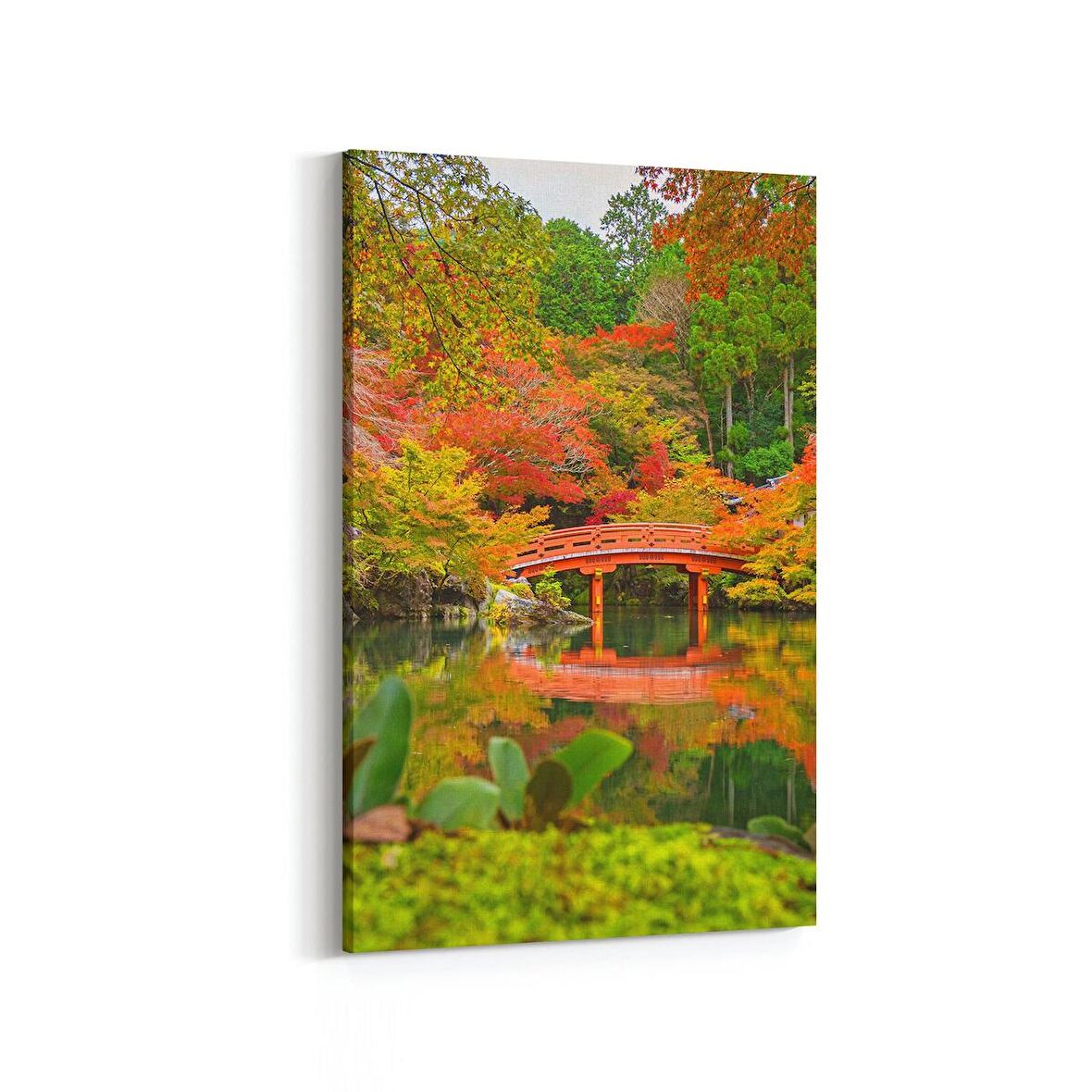 Olla 14340D Doğa / Manzara Görseli Dikey Kanvas Tablo (Ölçü: 100X150)