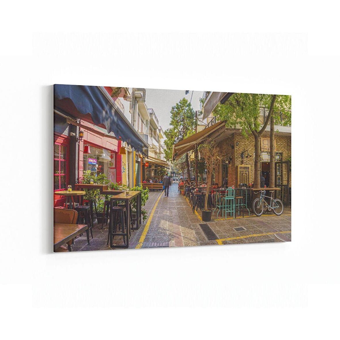 Olla 18775Y Yapı Görseli Yatay Kanvas Tablo (Ölçü: 150X100)