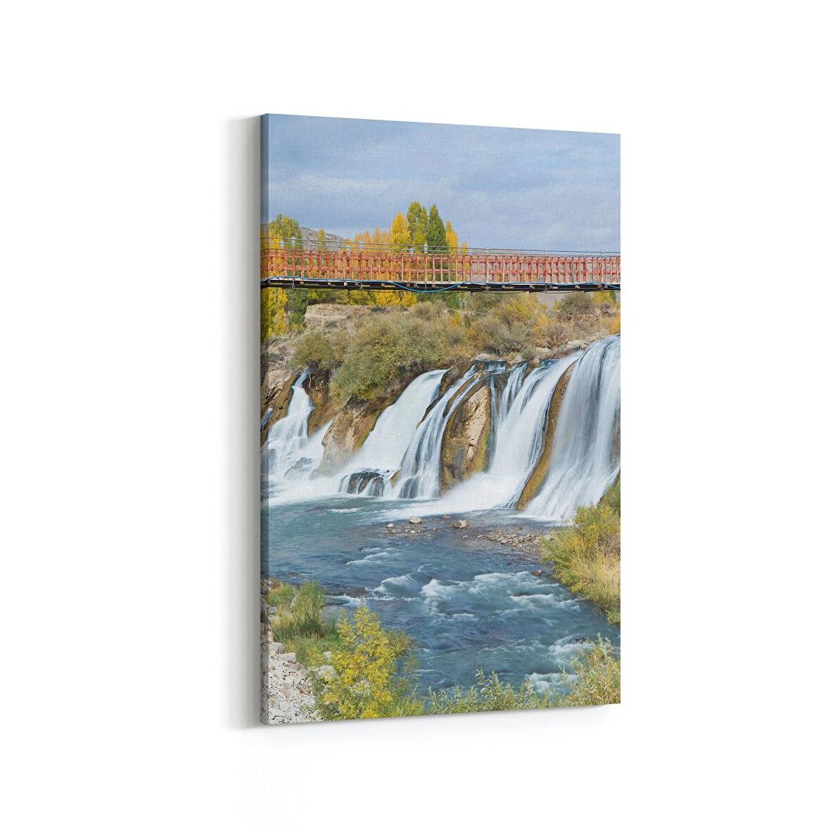 Olla 13565D Doğa / Manzara Görseli Dikey Kanvas Tablo (Ölçü: 60X90)