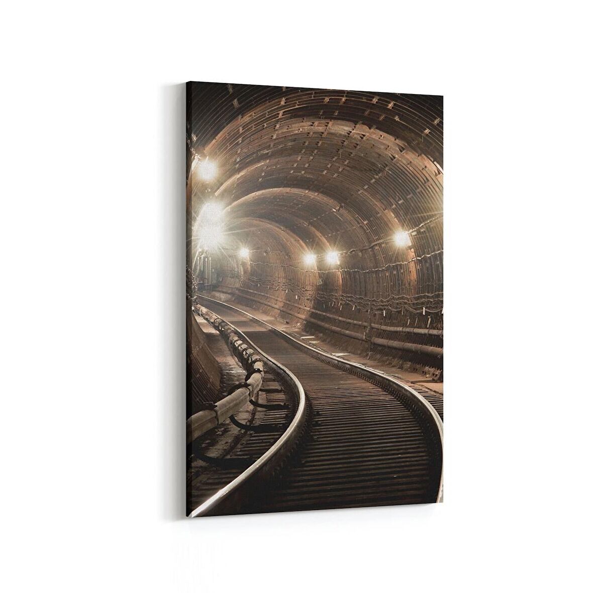 Olla 18492D Yapı Görseli Dikey Kanvas Tablo (Ölçü: 20X30)