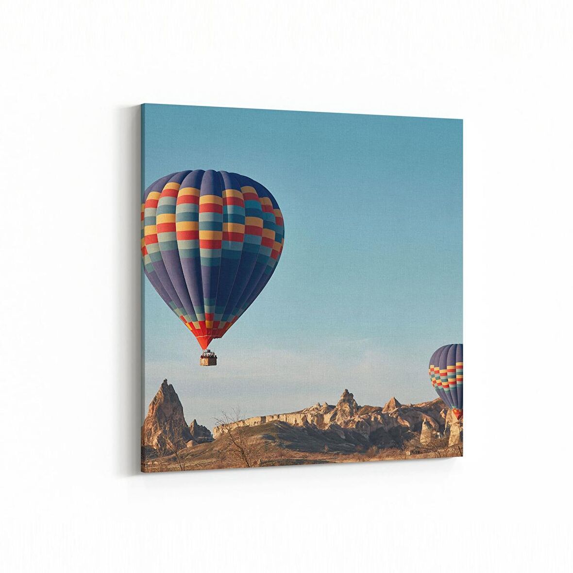 Olla 14429K Doğa / Manzara Görseli Kare Kanvas Tablo (Ölçü: 25X25)