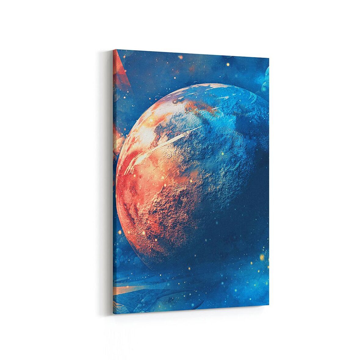 Olla 17682D Uzay Görseli Dikey Kanvas Tablo (Ölçü: 100X150)