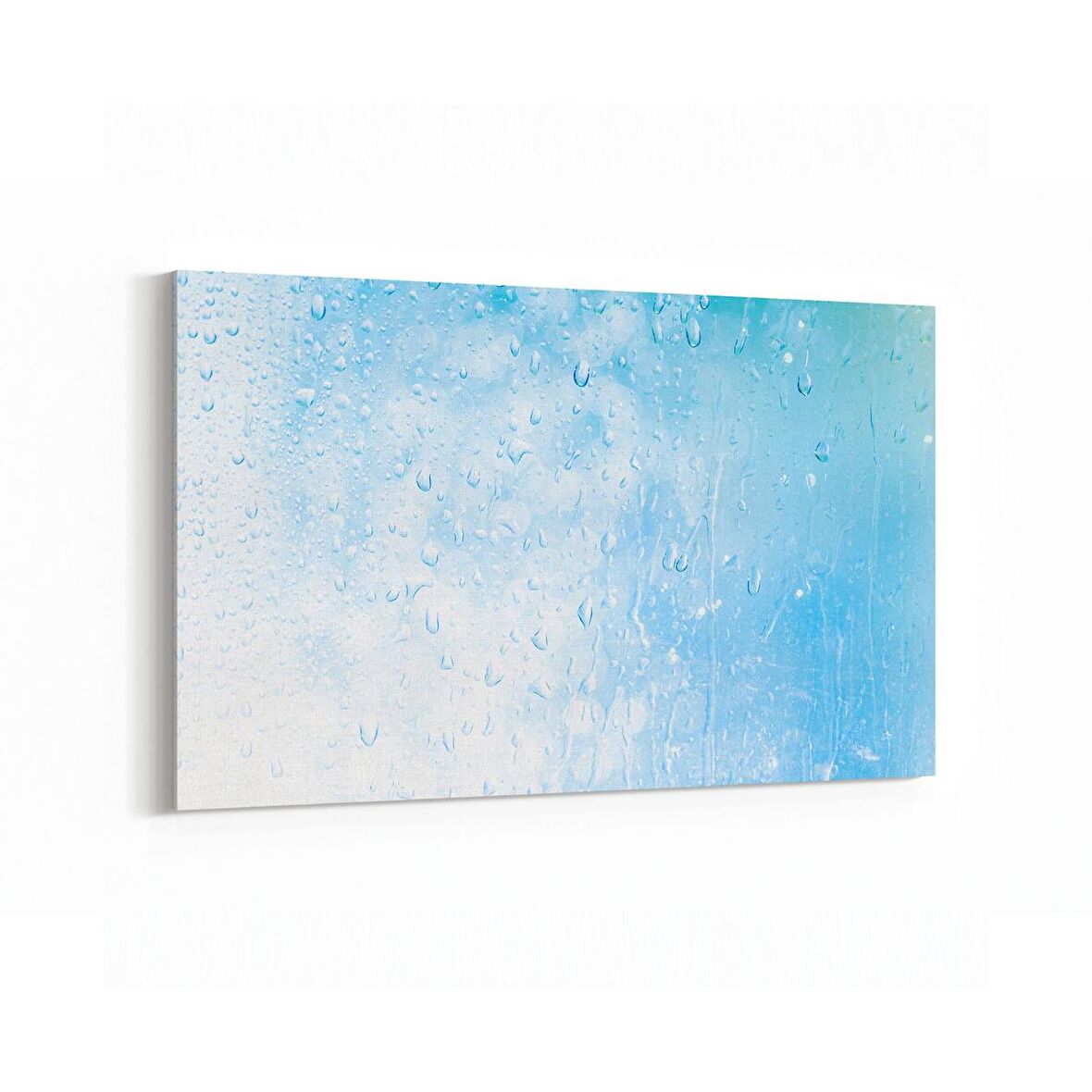 Olla 17260Y Su / Damla Görseli Yatay Kanvas Tablo (Ölçü: 45X30)