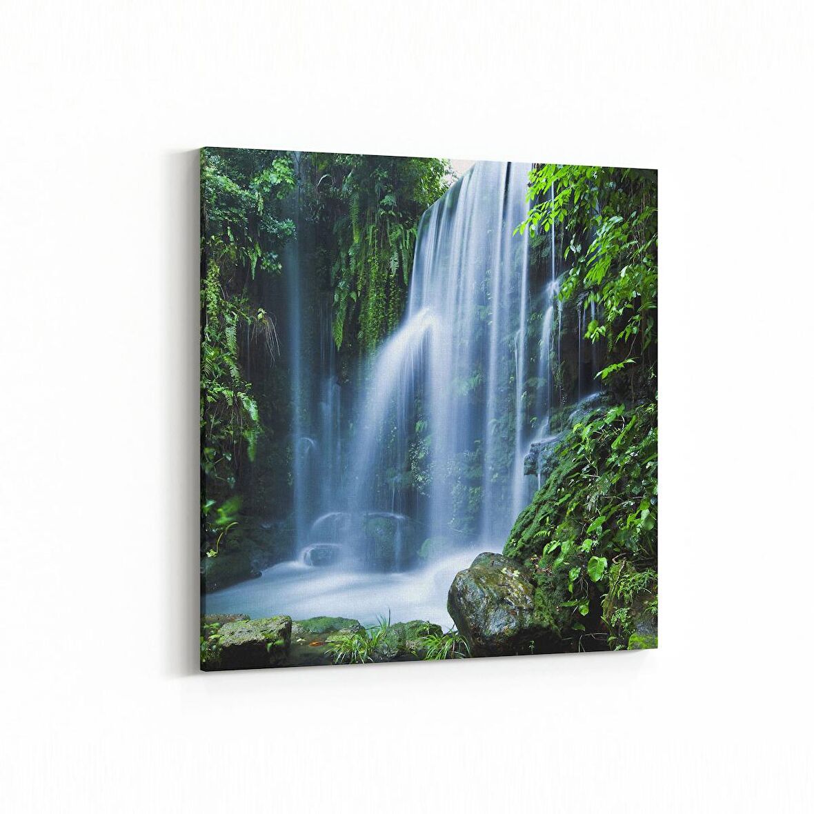 Olla 13504K Doğa / Manzara Görseli Kare Kanvas Tablo (Ölçü: 25X25)