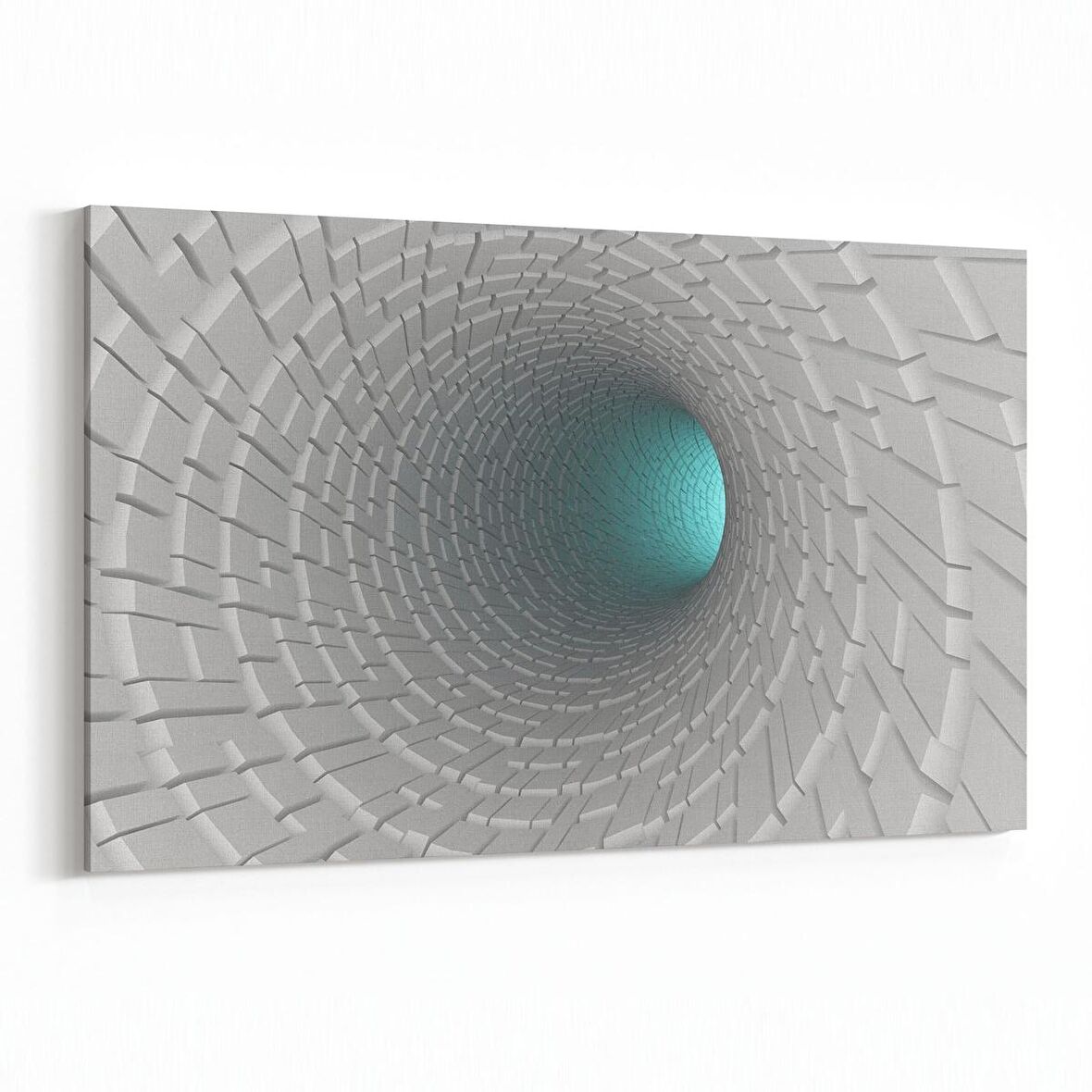 Olla 10240Y Abstract Girdap Görsel Yatay Kanvas Tablo (Ölçü: 150X100)