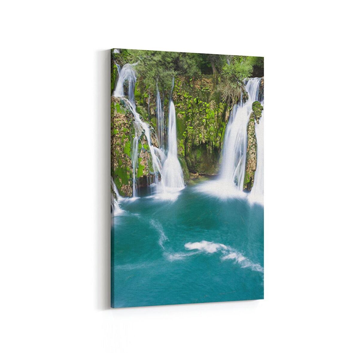 Olla 13982D Doğa / Manzara Görseli Dikey Kanvas Tablo (Ölçü: 100X150)