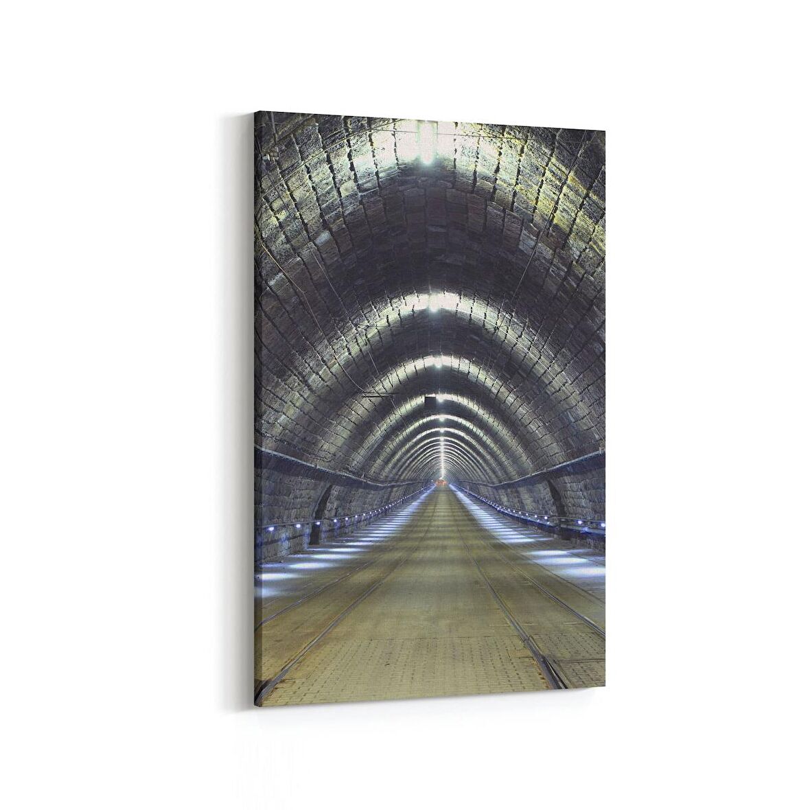 Olla 18933D Yapı Görseli Dikey Kanvas Tablo (Ölçü: 80X120)