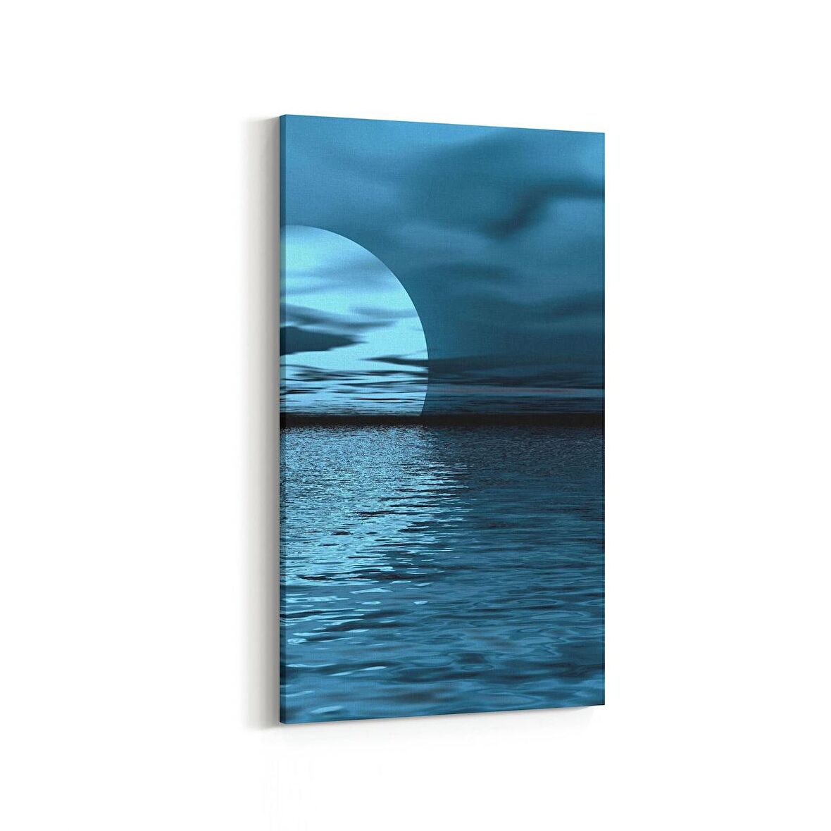 Olla 13677DD Doğa / Manzara Görseli Dikey Dar Kanvas Tablo (Ölçü: 30X60)