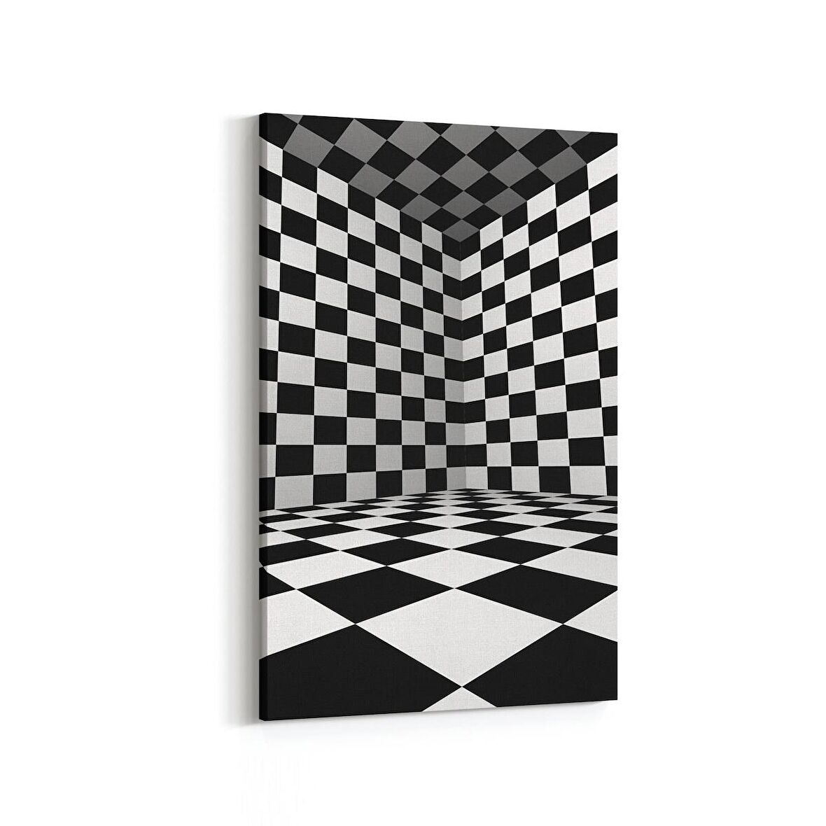 Olla 10233D Abstract Girdap Görsel Dikey Kanvas Tablo (Ölçü: 100X150)