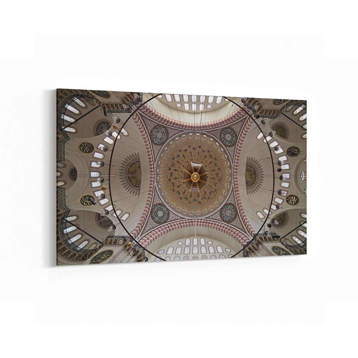 Olla 18076Y Yapı Görseli Yatay Kanvas Tablo (Ölçü: 150X100)