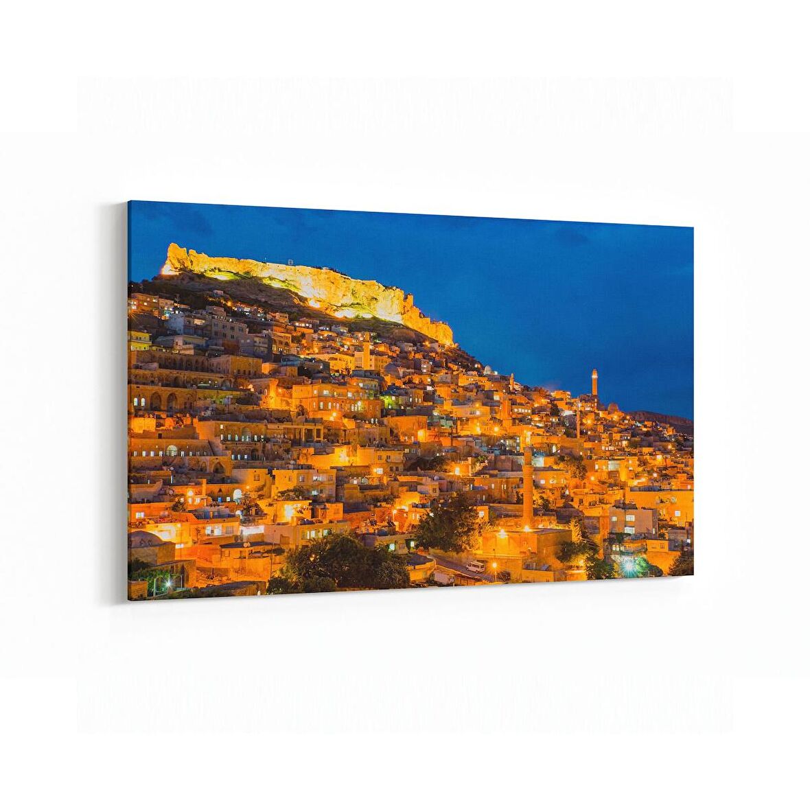 Olla 18705Y Yapı Görseli Yatay Kanvas Tablo (Ölçü: 120X80)