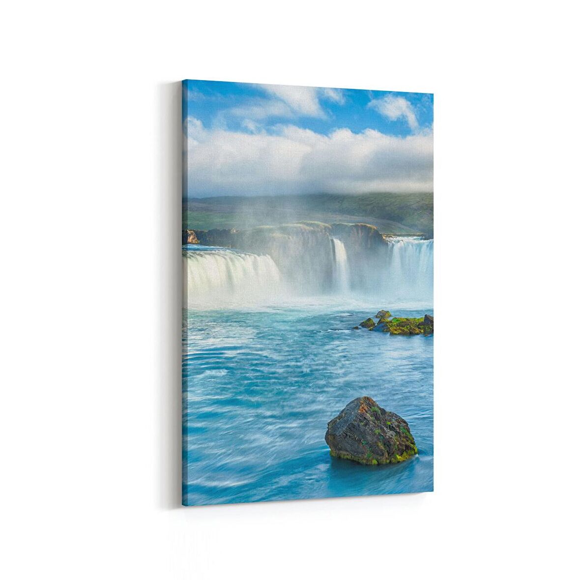 Olla 13456D Doğa / Manzara Görseli Dikey Kanvas Tablo (Ölçü: 100X150)