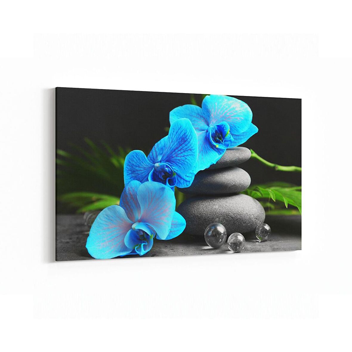 Olla 17081Y Spa / Masaj Görseli Yatay Kanvas Tablo (Ölçü: 45X30)