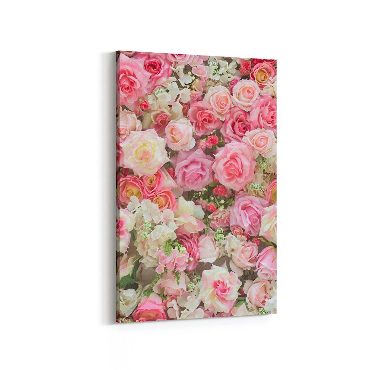 Olla 11605D Çiçek Görseli Dikey Kanvas Tablo (Ölçü: 80X120)