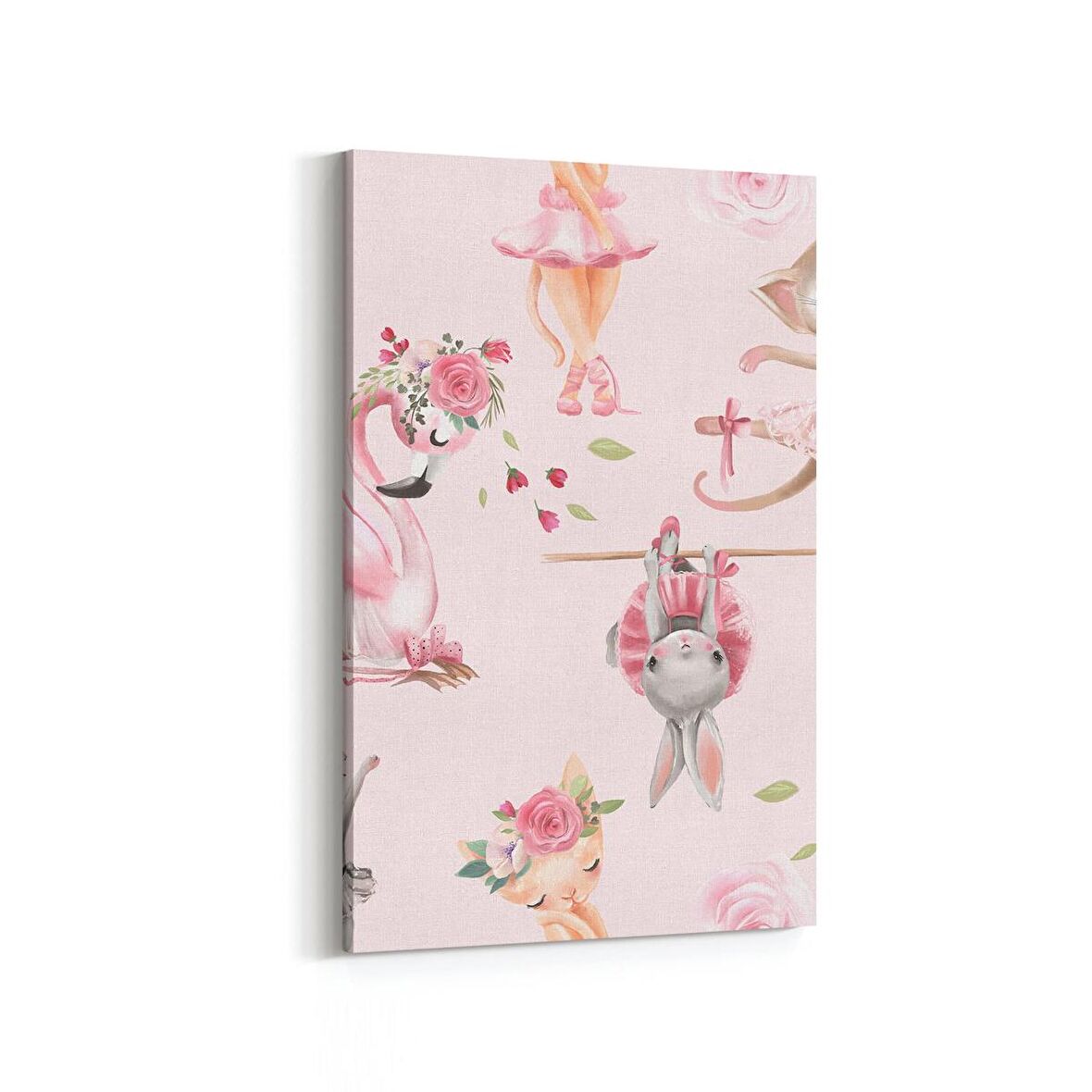 Olla 12733D Çocuk Odası Görseli Dikey Kanvas Tablo (Ölçü: 80X120)