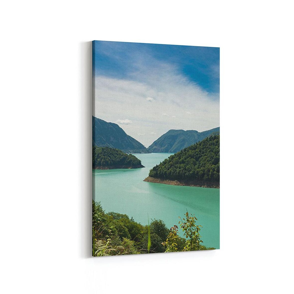 Olla 14104D Doğa / Manzara Görseli Dikey Kanvas Tablo (Ölçü: 80X120)