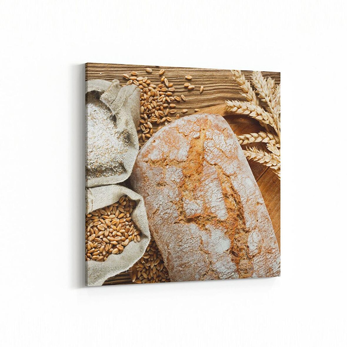 Olla 15215K Gıda Görseli Kare Kanvas Tablo (Ölçü: 25X25)