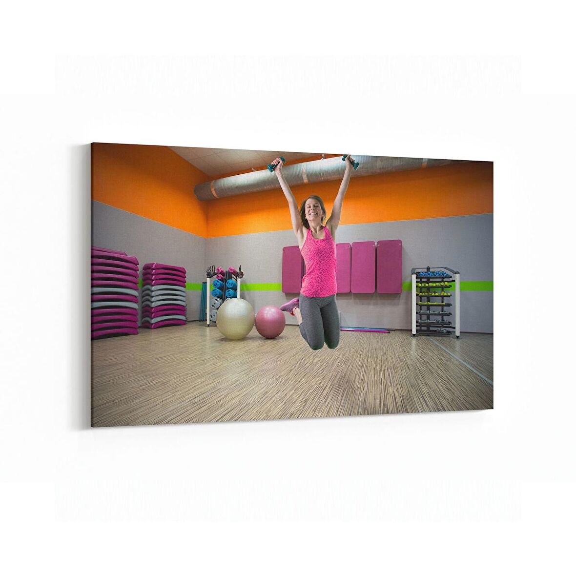 Olla 17143Y Spor Görseli Yatay Kanvas Tablo (Ölçü: 45X30)