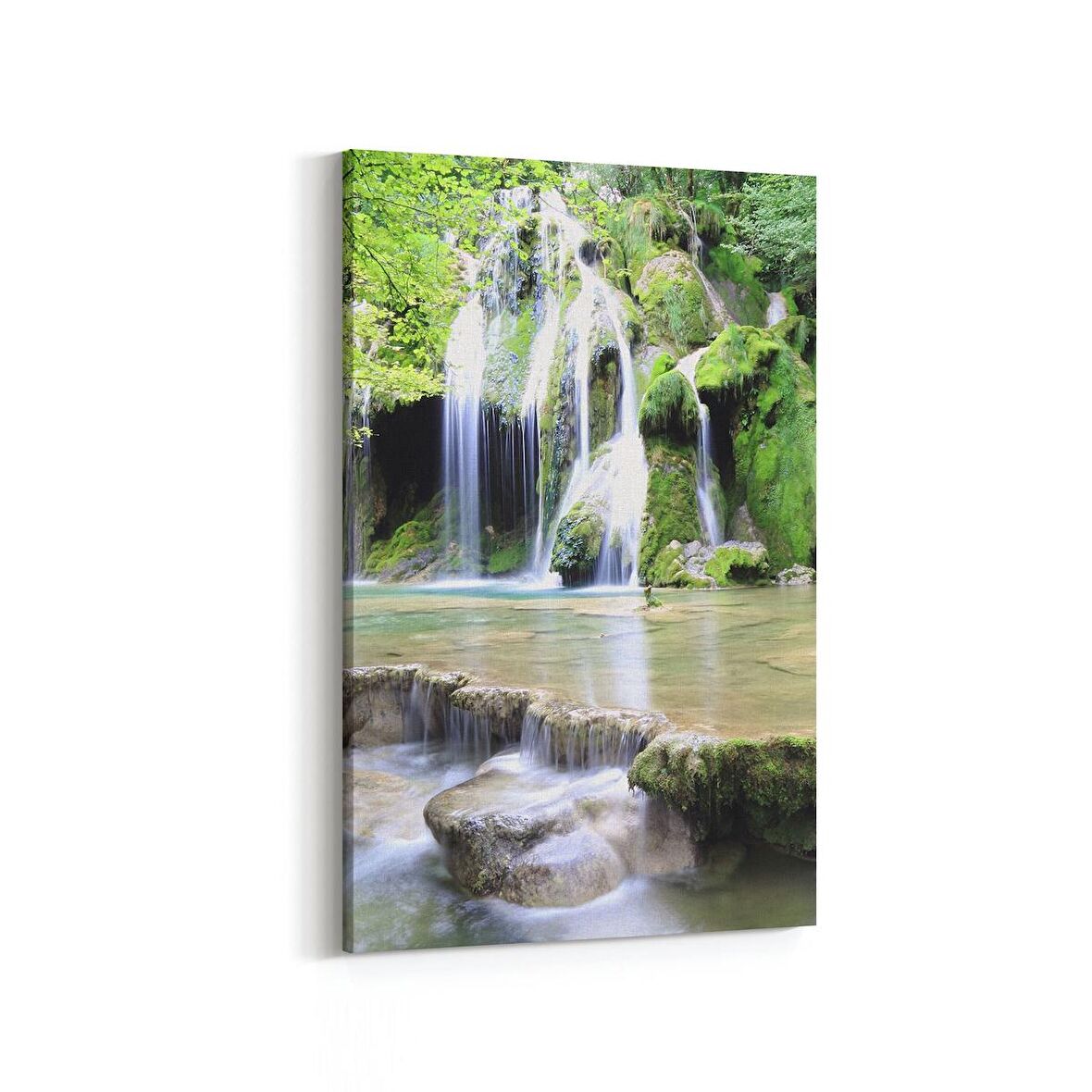 Olla 14112D Doğa / Manzara Görseli Dikey Kanvas Tablo (Ölçü: 100X150)