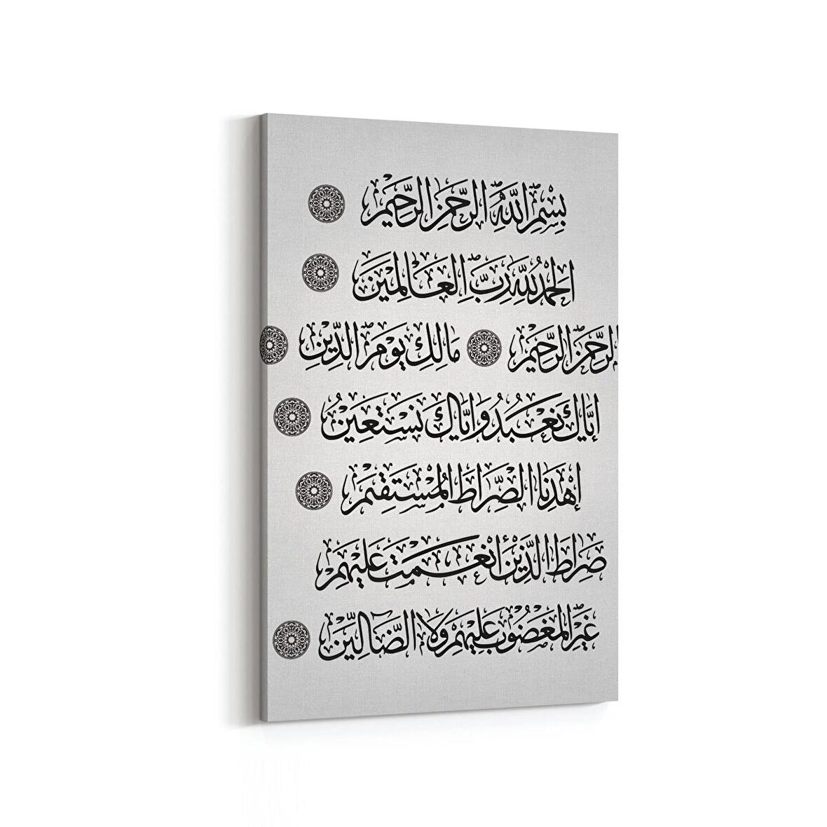 Olla 13052D Dini Görsel Dikey Kanvas Tablo (Ölçü: 80X120)