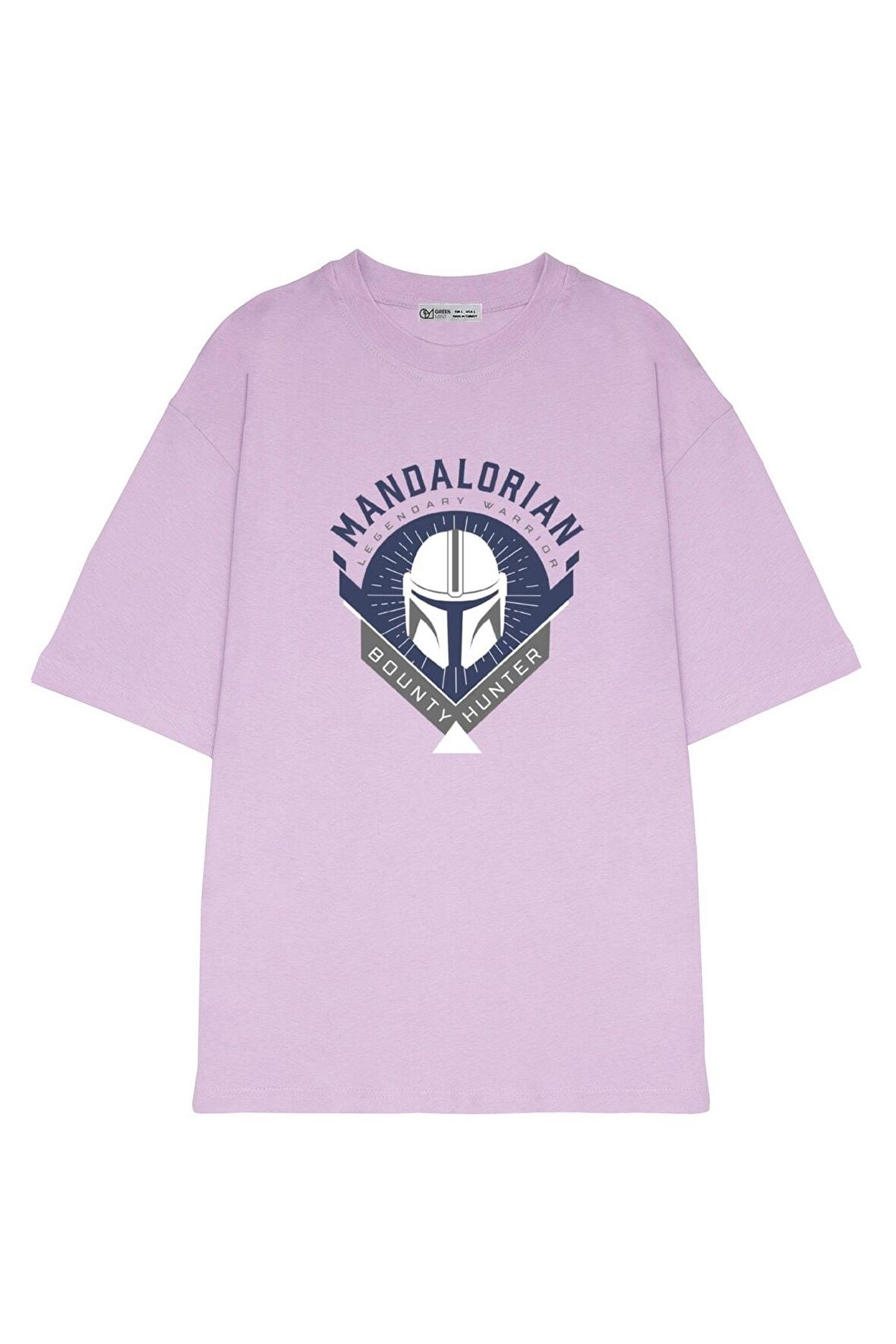 Unisex Oversize T-shirt Bounty Hunter Helmet