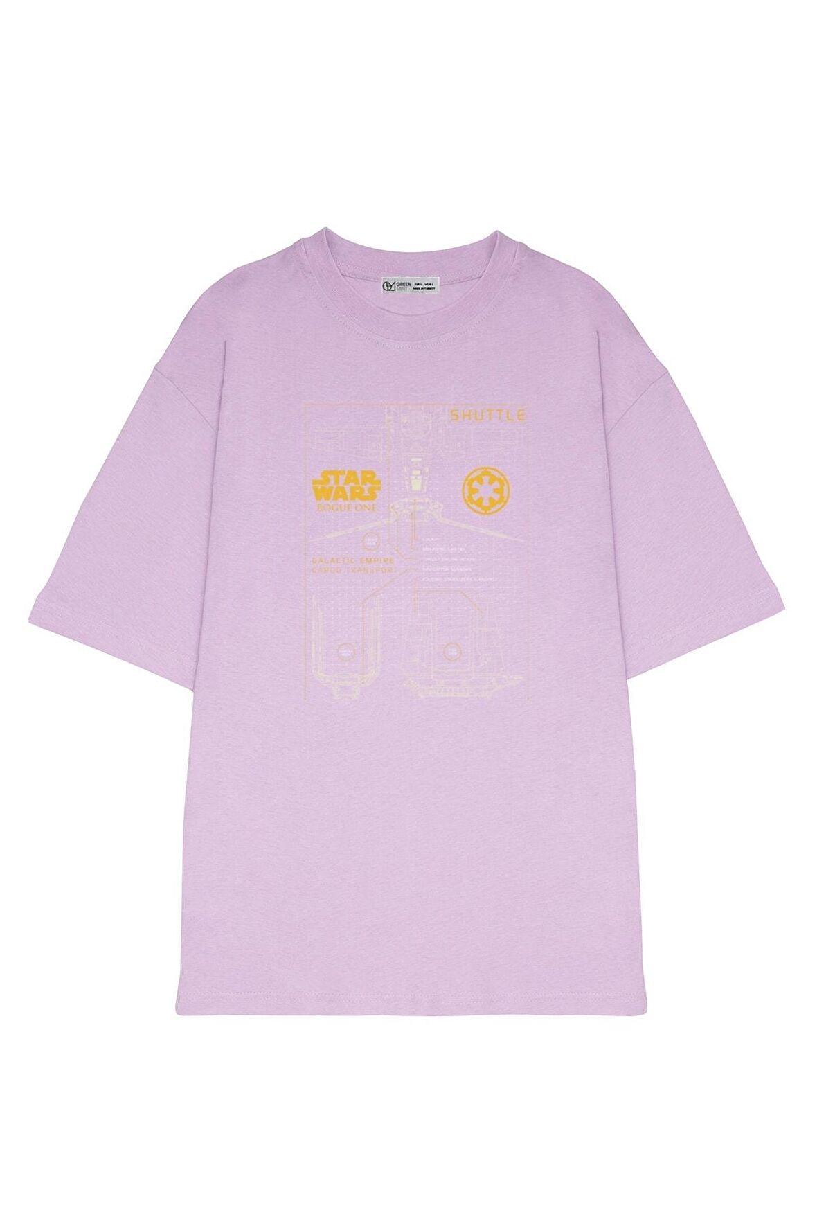 Unisex Oversize T-shirt Cargo Transport Schema