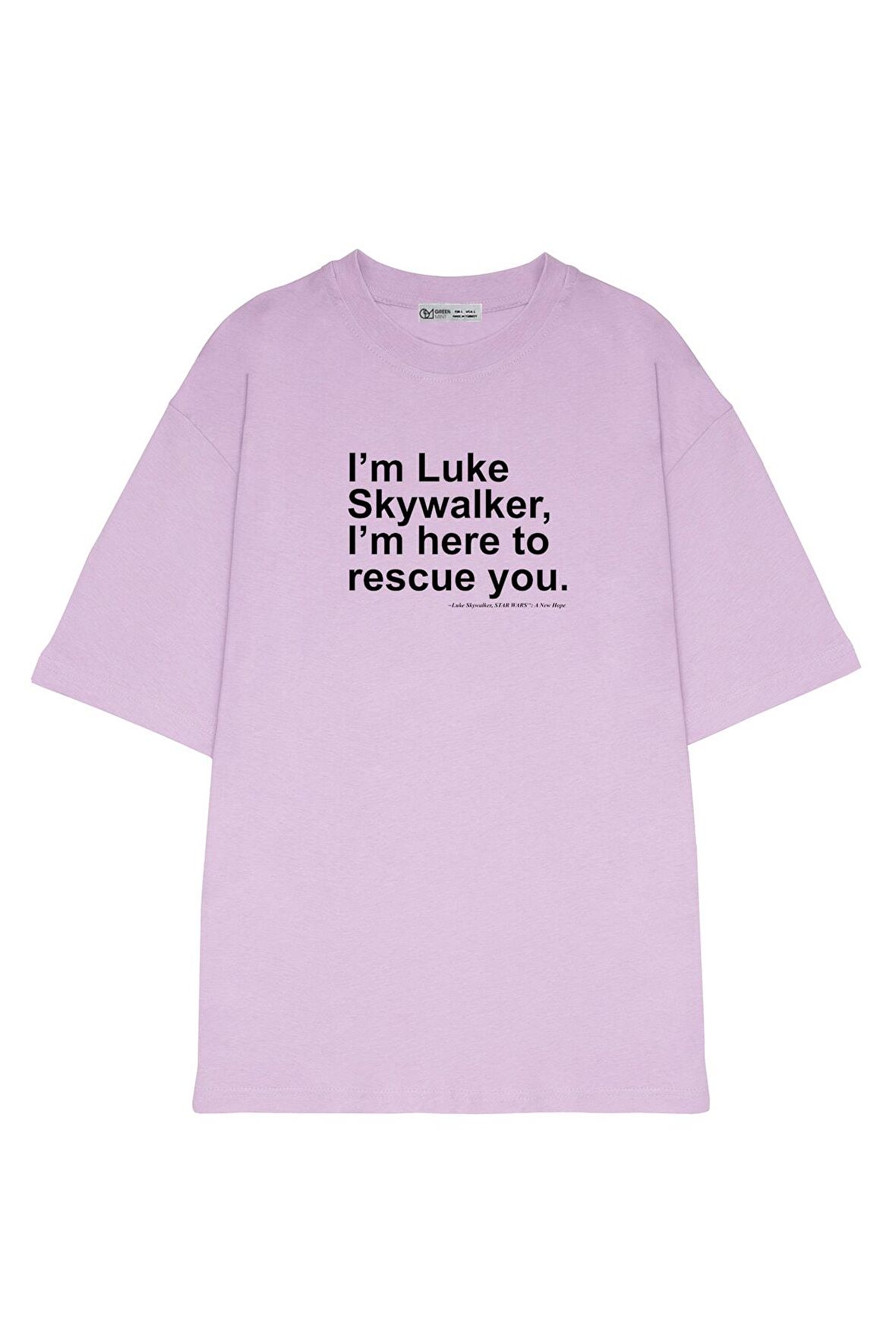 Unisex Oversize T-shirt Here To Rescue You