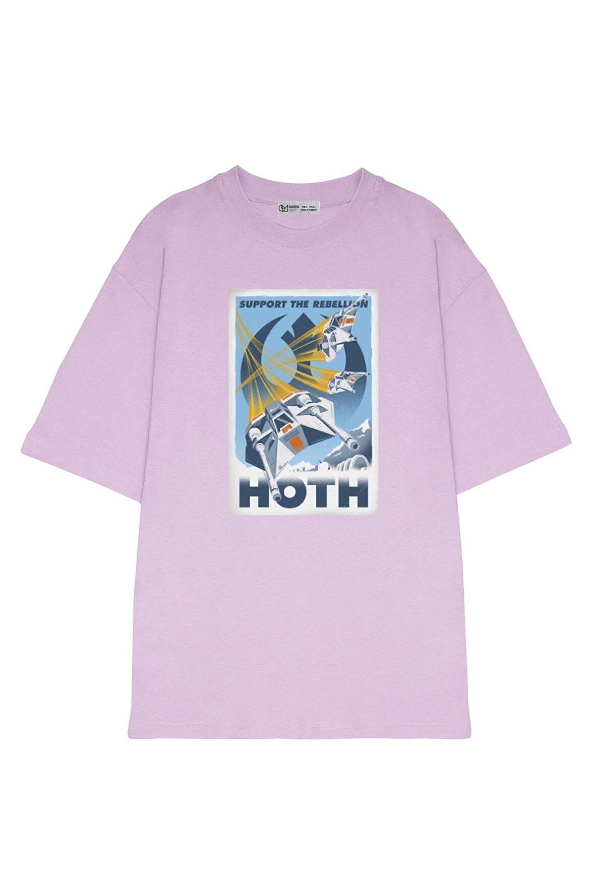 Unisex Oversize T-shirt Hoth Travel
